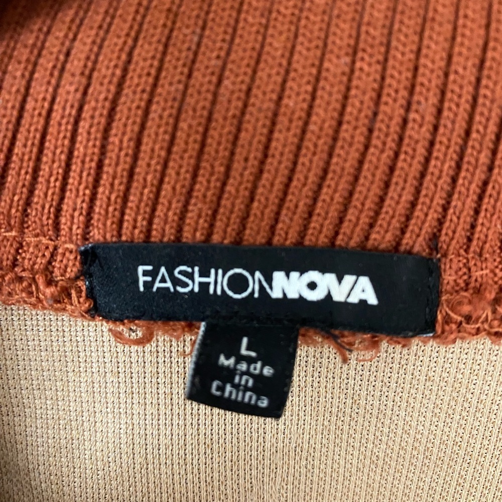 Fashion Nova Sherpa pullover sweatshirt - Picture 5 of 7